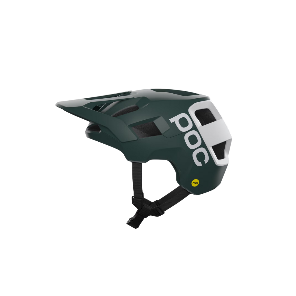 POC Kortal Race MIPS MTB Helmet - Pargasite Green Matt/Hydrogen White Matt