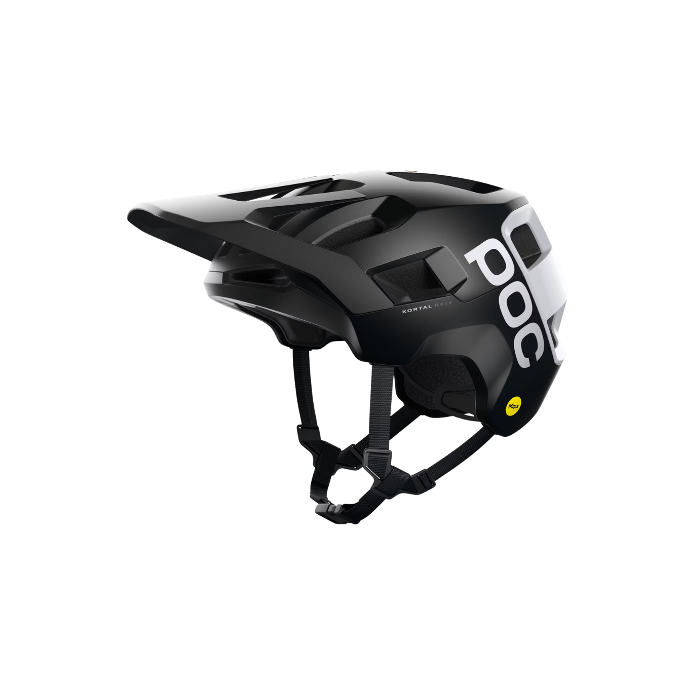 POC Kortal Race MIPS MTB Helmet - Uranium Black Matt/Hydrogen White