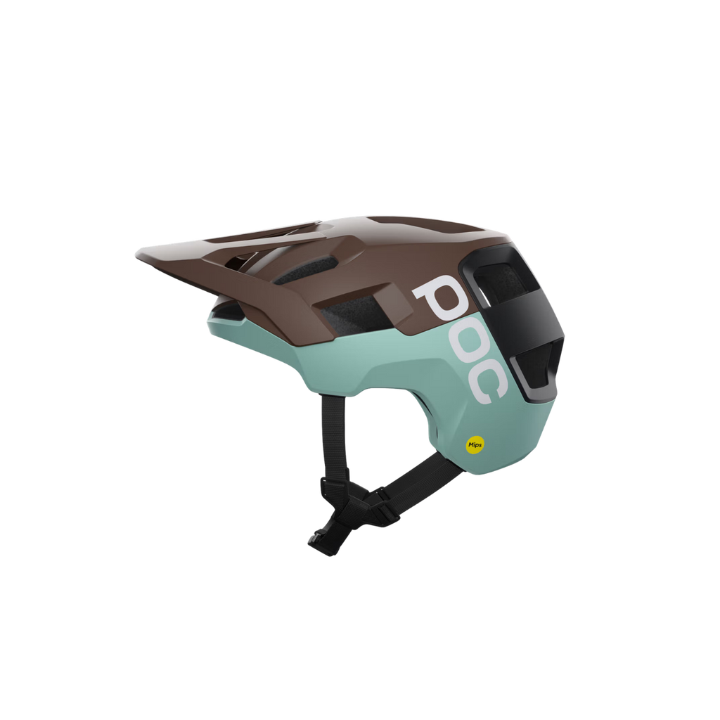 POC Kortal Race MIPS MTB Helmet MTB Helmets - Bronzite Brown Matt/Lazurite Blue Matt