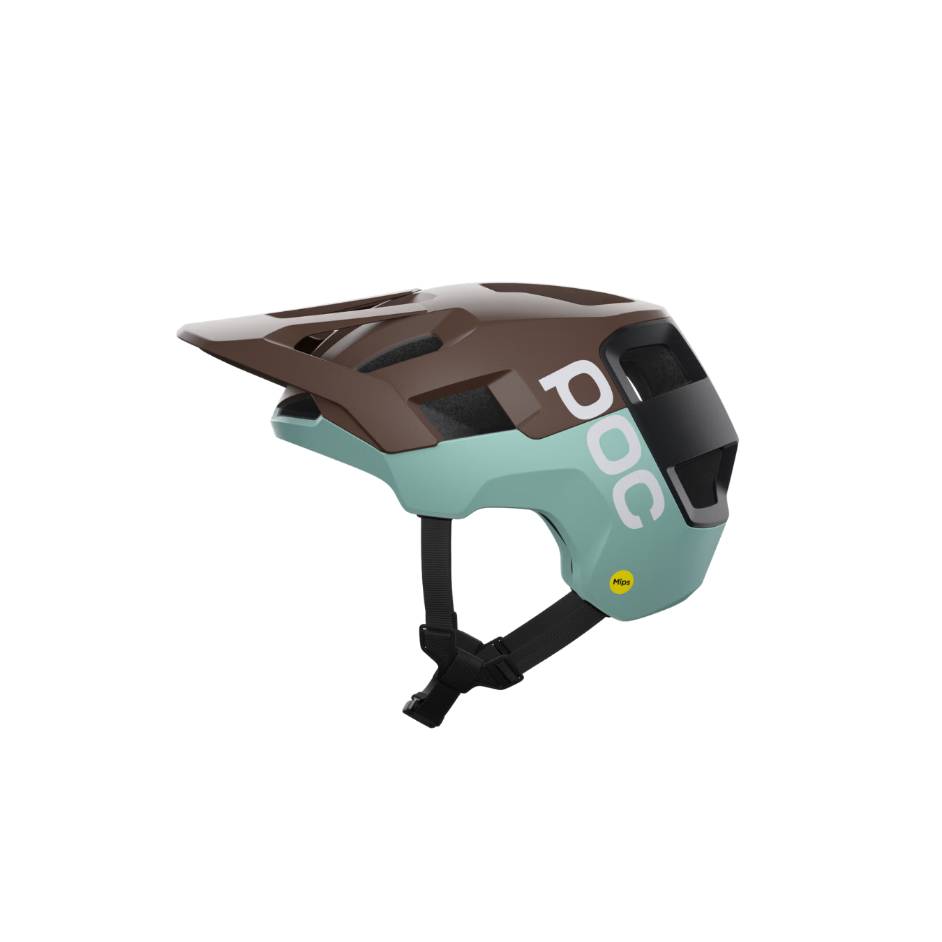 POC Kortal Race MIPS MTB Helmet MTB Helmets - Bronzite Brown Matt/Lazurite Blue Matt