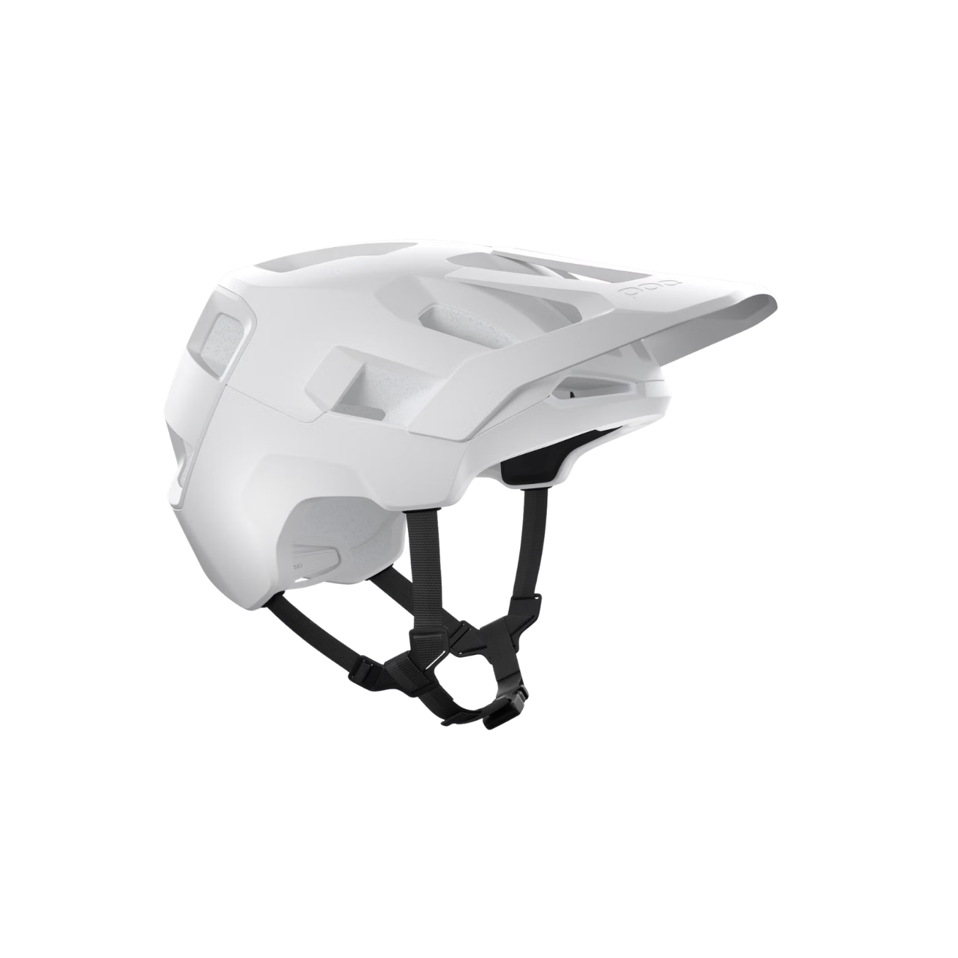 POC Kortal Race MIPS MTB Helmets - Hydrogen White Matt