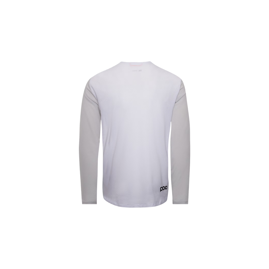 POC Men's Motion Air Long Sleeves MTB Jersey - Hydrogen White