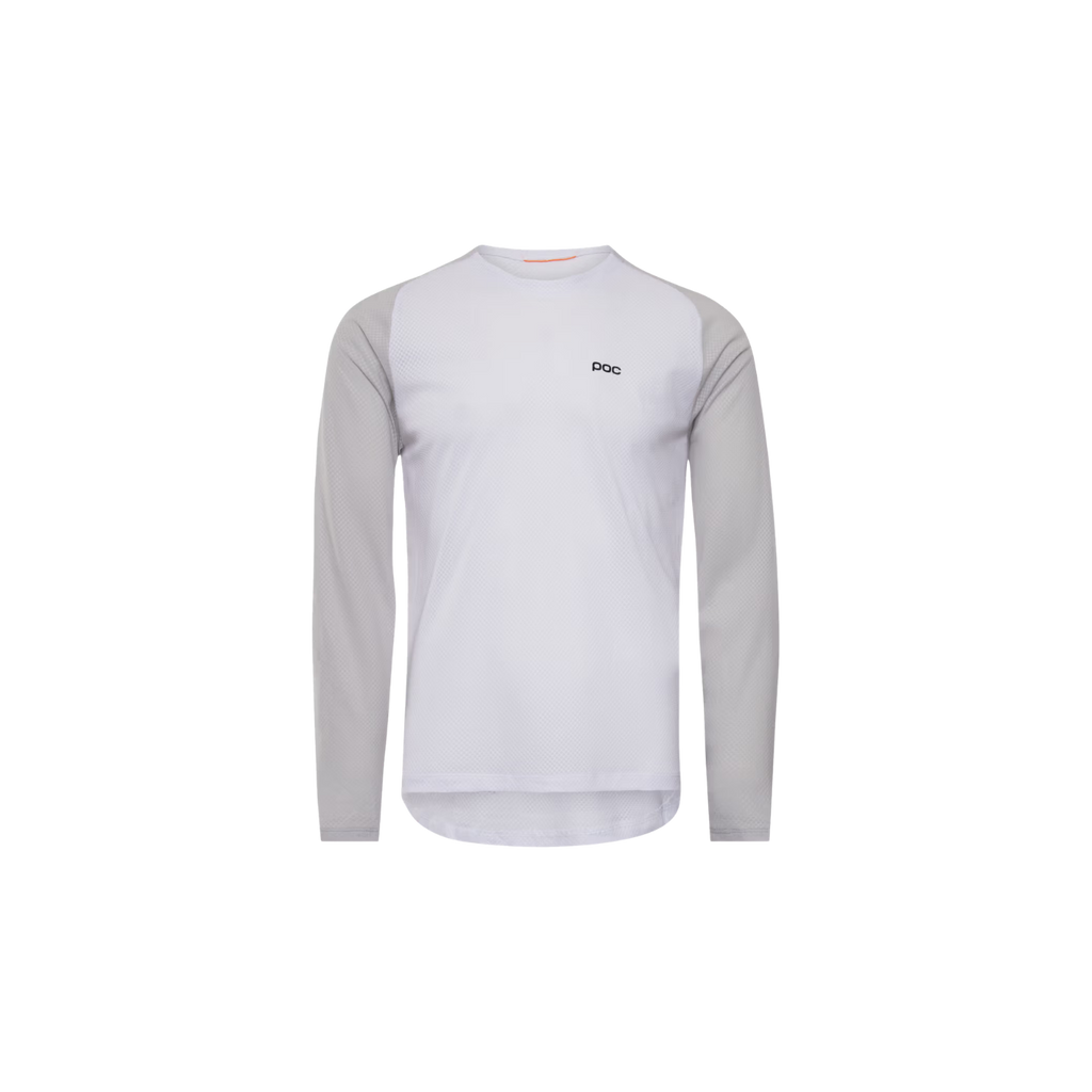 POC Men's Motion Air Long Sleeves MTB Jersey - Hydrogen White
