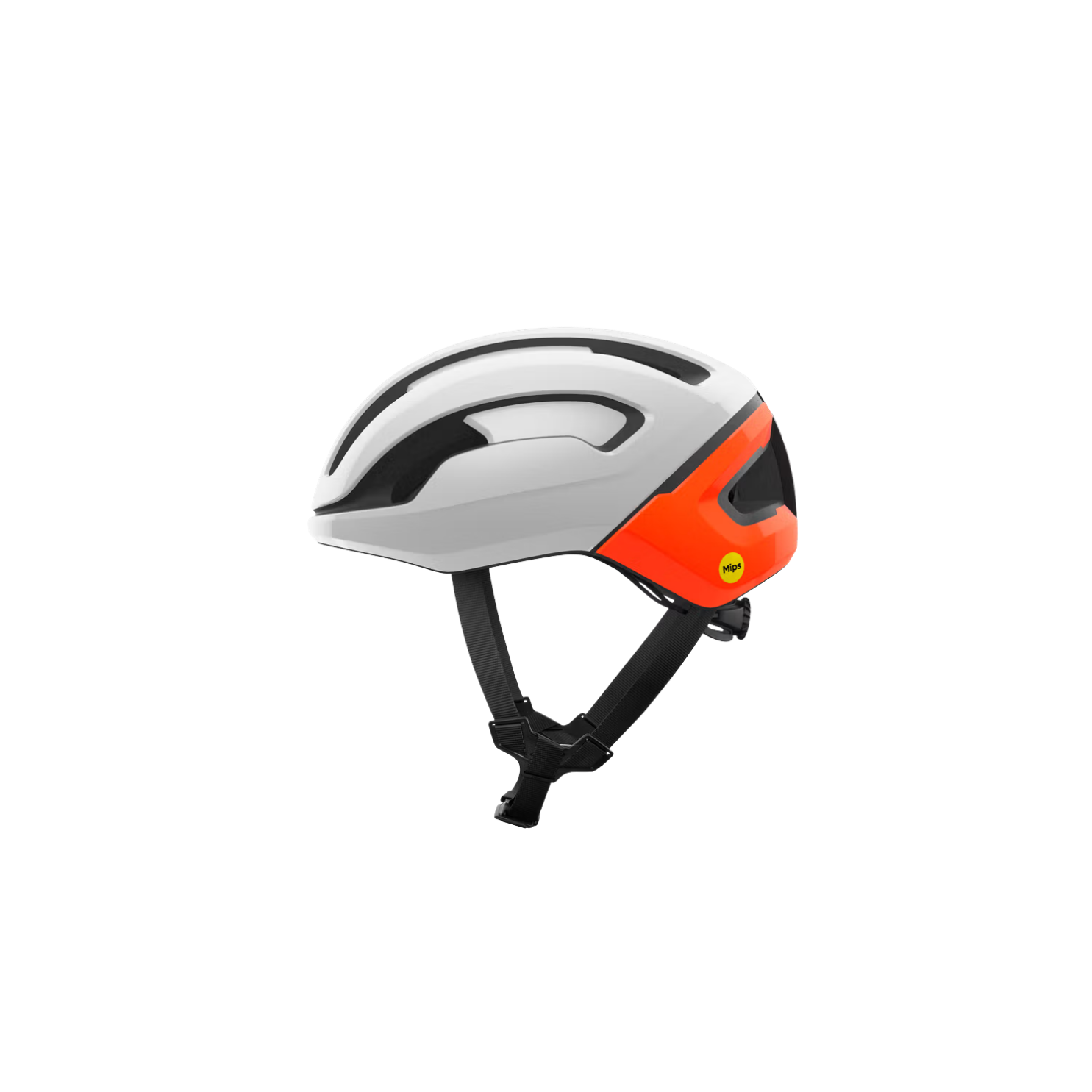 POC Omne Air MIPS - Hydrogen White/Fluorescent Orange