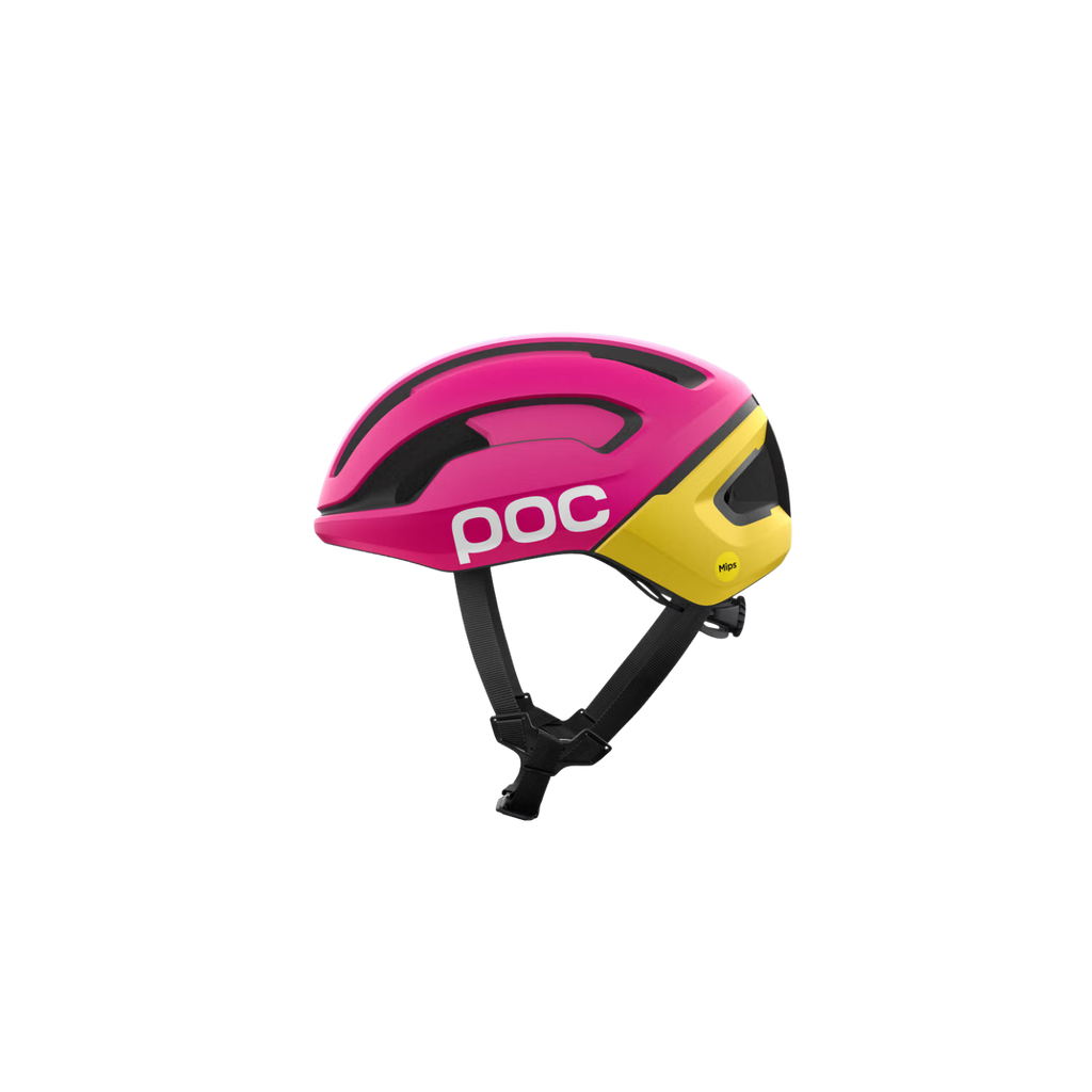POC Omne Air MIPS - Rhos Red Matt/Citrine Yellow Matt