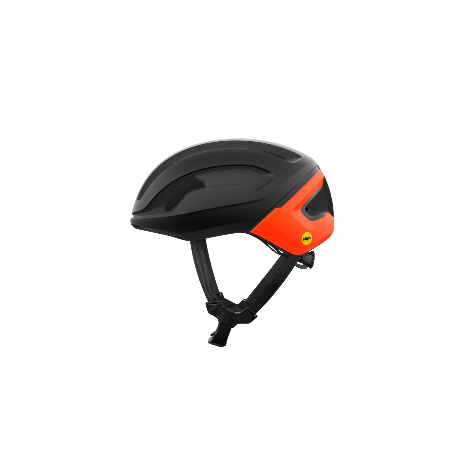 POC Omne Air MIPS - Uranium Black Matt/Fluorescent Orange Matt