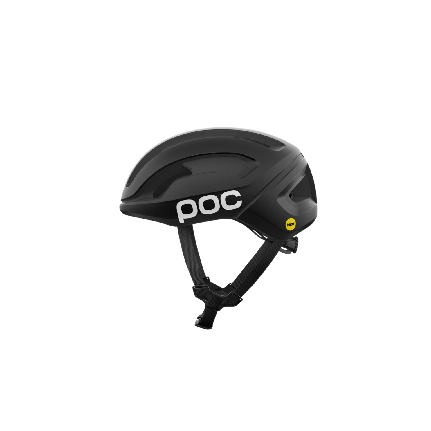 POC Omne Air MIPS - Uranium Black Matt/Hydrogen White w. Logo