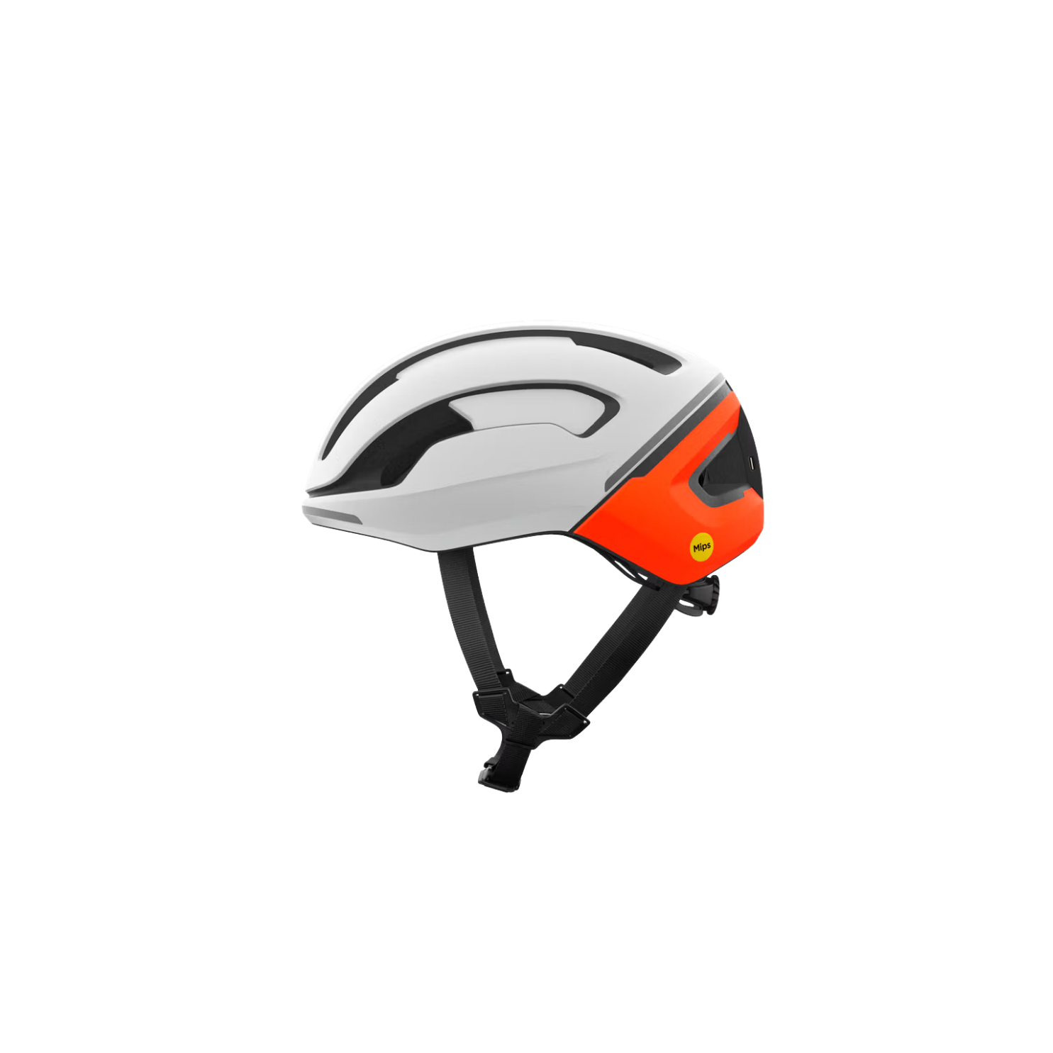 POC Omne Beacon MIPS - Hydrogen White/Fluorescent Orange Matt