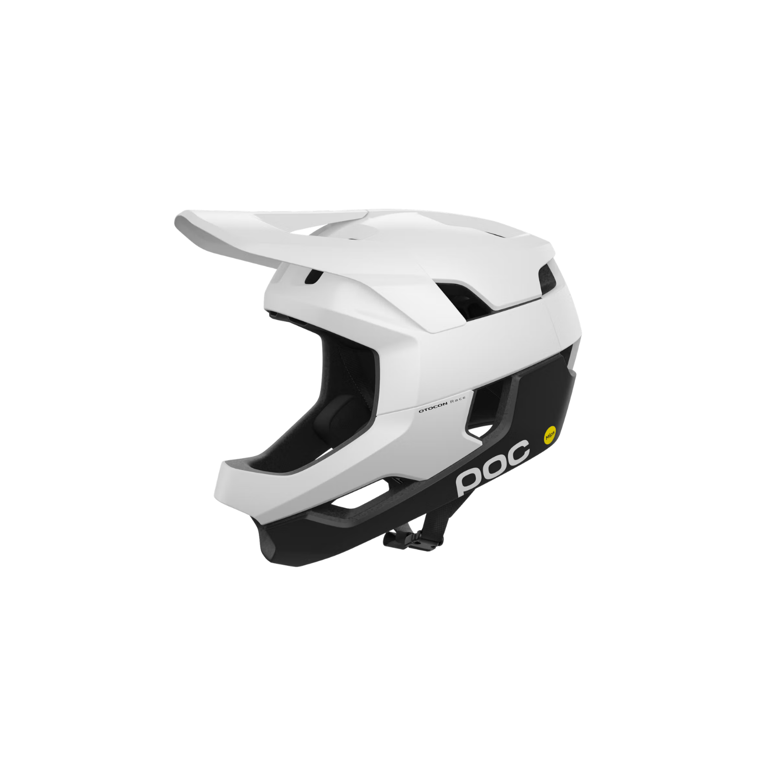 POC Otocon Race MIPS MTB Helmet - Hydrogen White/Uranium Black Matt