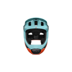 POC Otocon Race MIPS MTB Helmet - Indicolite Blue Matt/Carnelian Orange Matt
