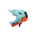 POC Otocon Race MIPS MTB Helmet - Indicolite Blue Matt/Carnelian Orange Matt