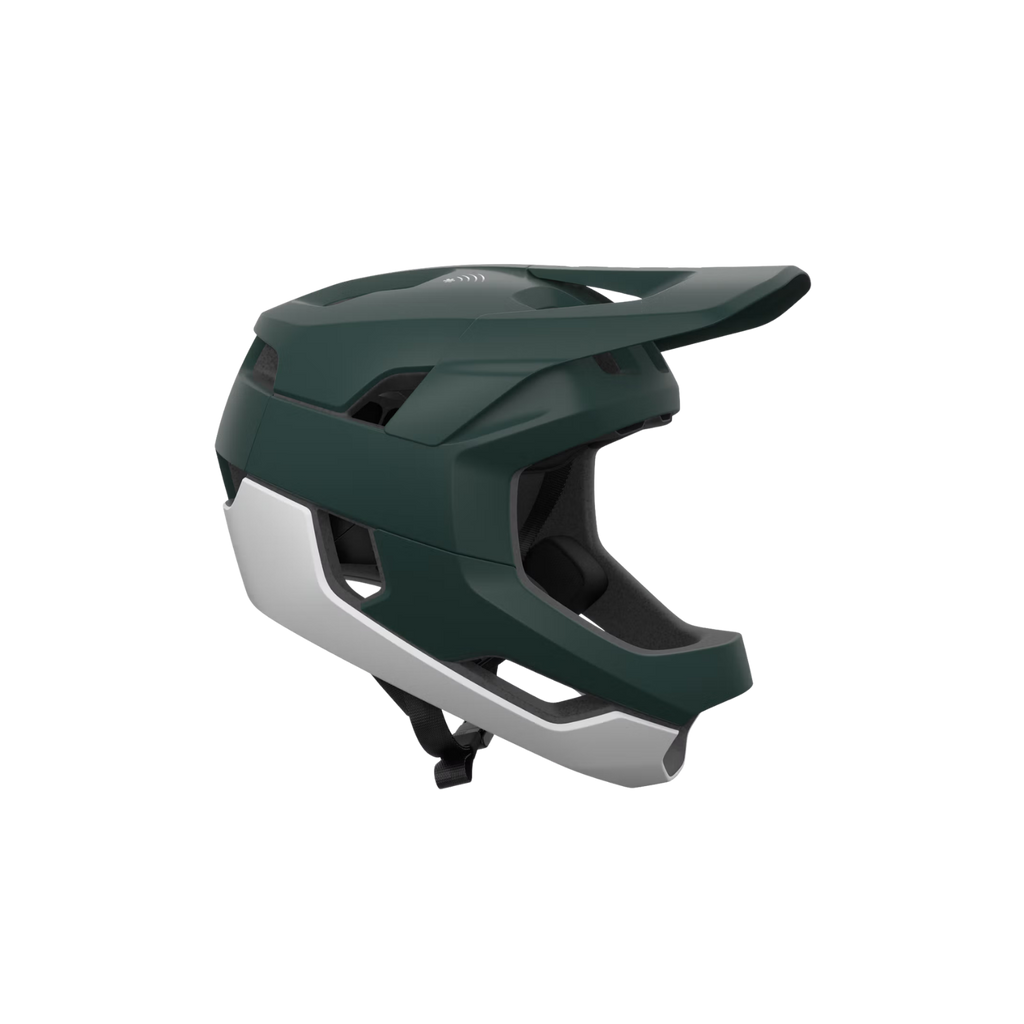 POC Otocon Race MIPS MTB Helmet - Pargasite Green Matt/Hydrogen White Matt