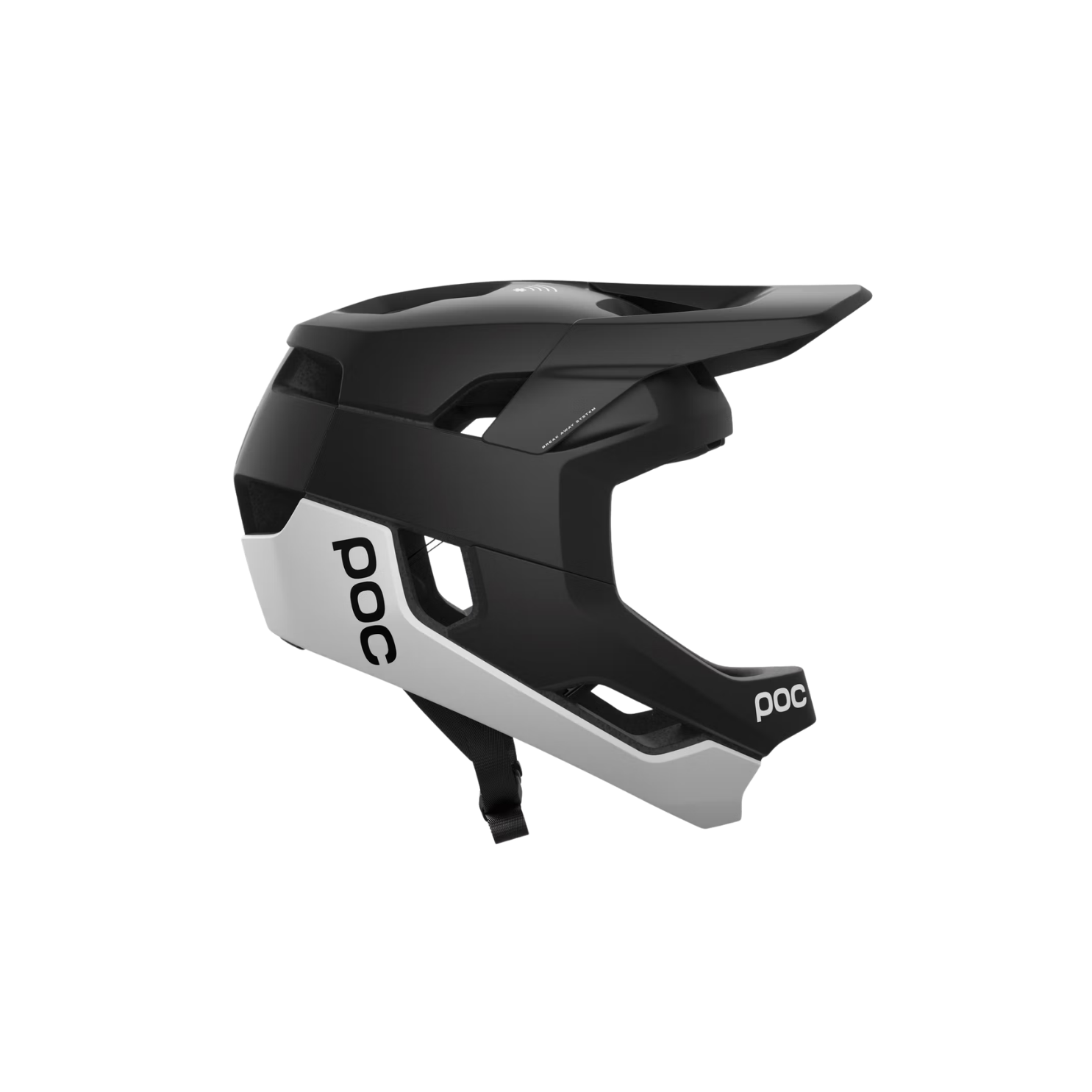 POC Otocon Race MIPS MTB Helmet - Uranium Black/Hydrogen White Matt