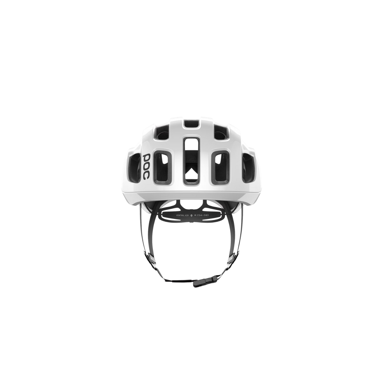 POC Ventral Air MIPS - Hydrogen White/Uranium Black Matt w. Logo