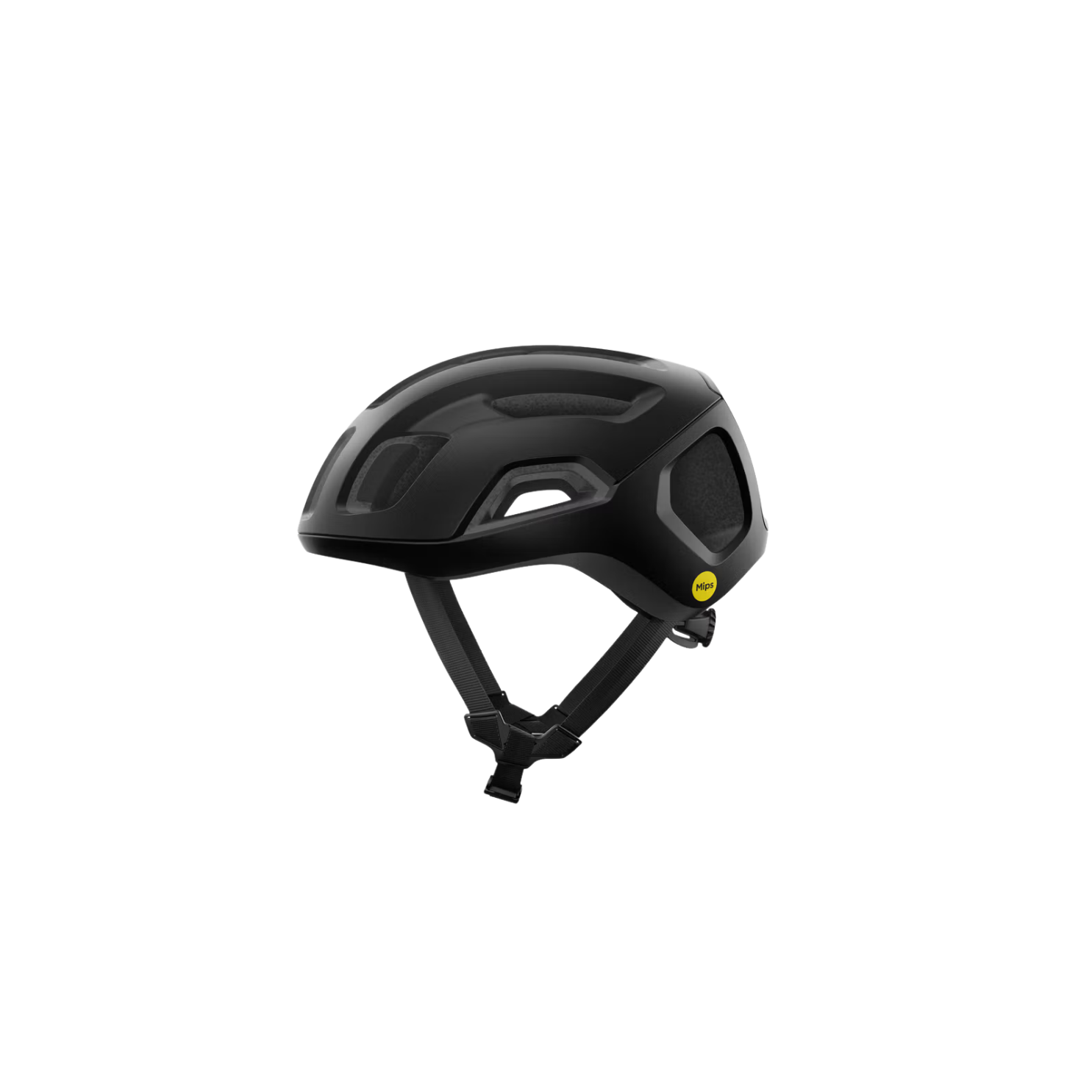 POC Ventral Air MIPS - Uranium Black Matt/Fluorescent Orange Matt