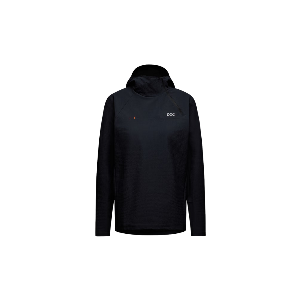 POC Women's Mantle Thermal MTB Hoodie - Uranium Black
