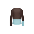 POC Women's Motion Air Long Sleeves MTB Jersey - Bronzite Brown/Lazurite Blue