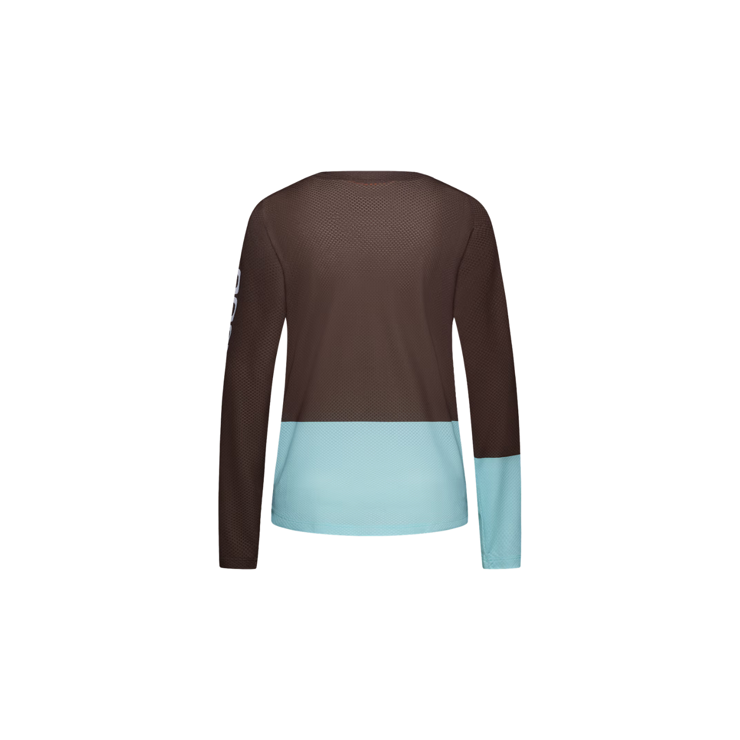 POC Women's Motion Air Long Sleeves MTB Jersey - Bronzite Brown/Lazurite Blue