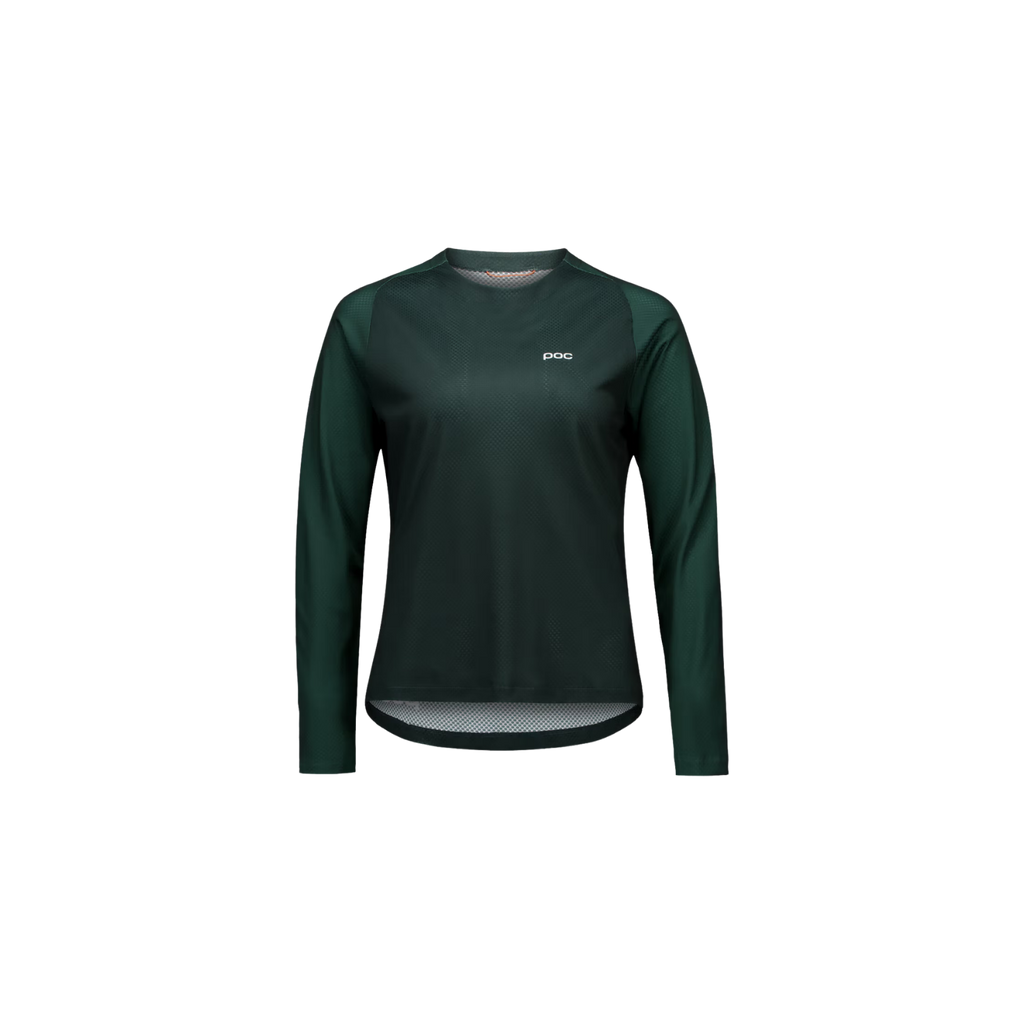 POC Women's Motion Air Long Sleeves MTB Jersey - Pargasite Green