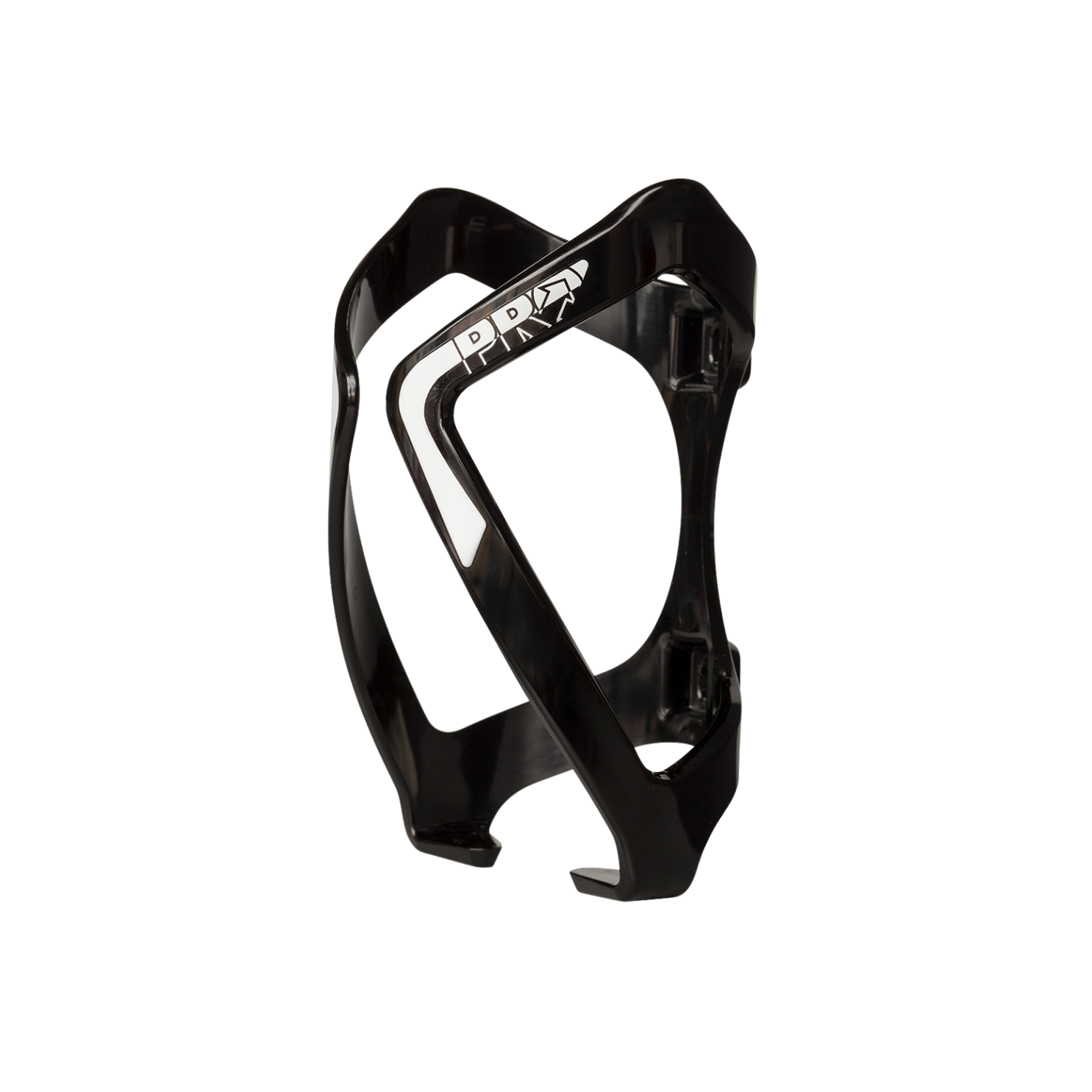 Pro Bottle Cage Polycarbonate Black White