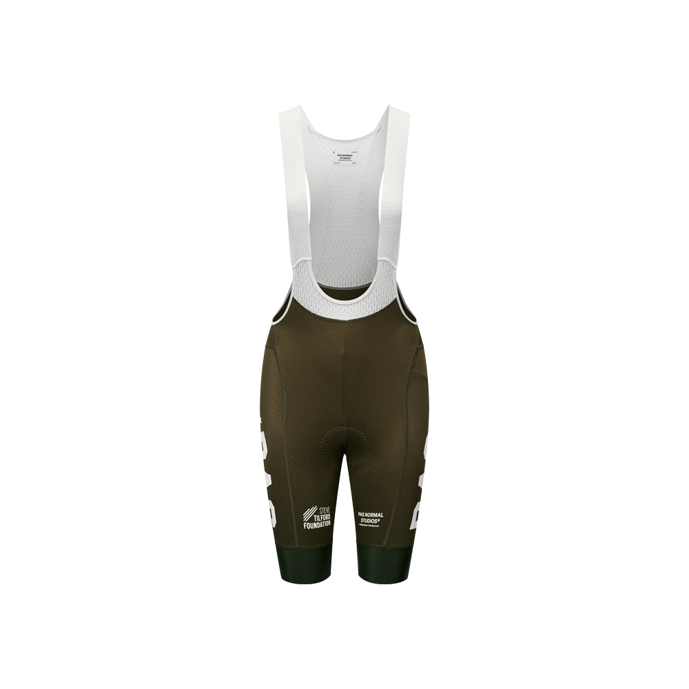 Pas Normal Studios Women's STFR Mechanism Bibs - Dark Olive