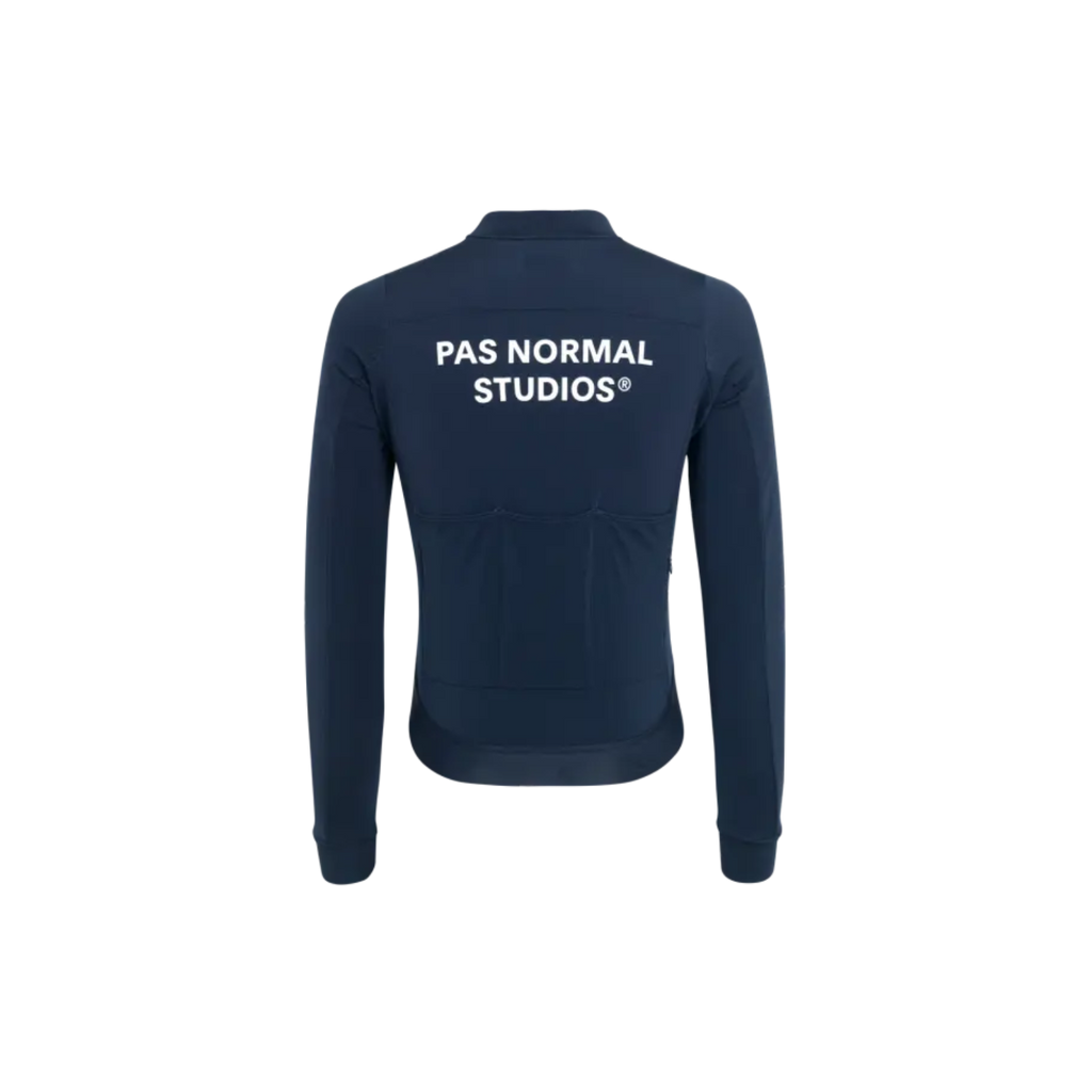 Pas Normal Studios 基本款长袖运动衫 - 海军蓝