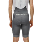 Pas Normal Studios Mechanism 2.0 Logo Bibs - "Road to Nowhere" Medium Grey