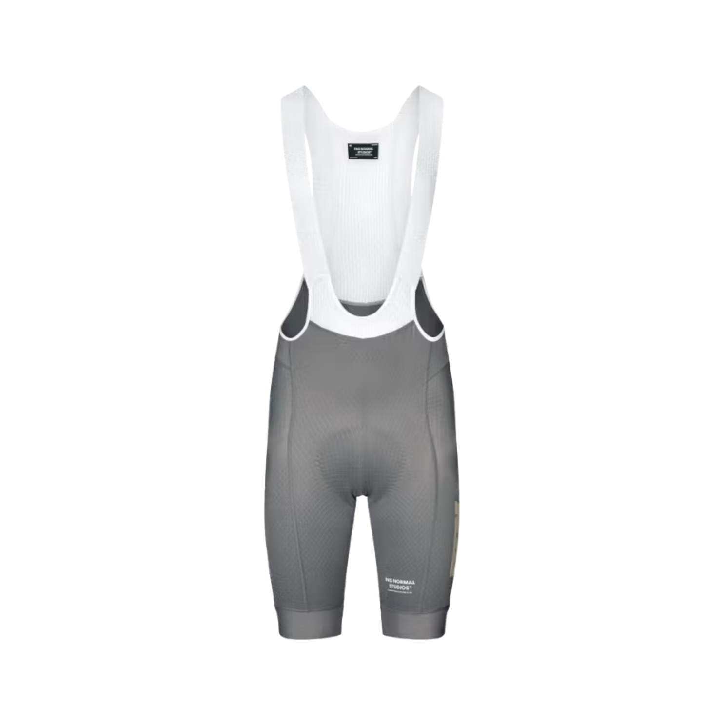 Pas Normal Studios Mechanism 2.0 Logo Bibs - "Road to Nowhere" Medium Grey
