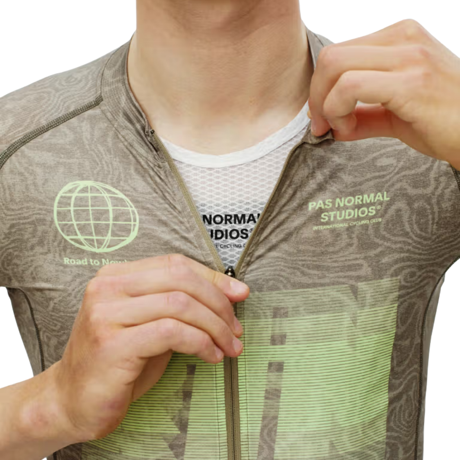 Pas Normal Studios Mechanism 2.0 Logo Jersey - "Road to Nowhere" Earth