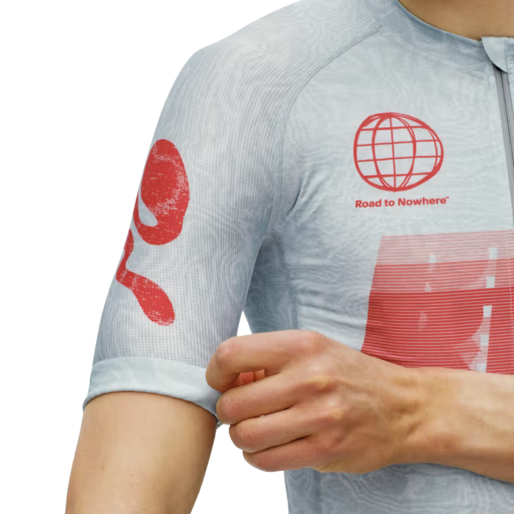 Pas Normal Studios Mechanism 2.0 Logo Jersey - "Road to Nowhere" Light Aqua