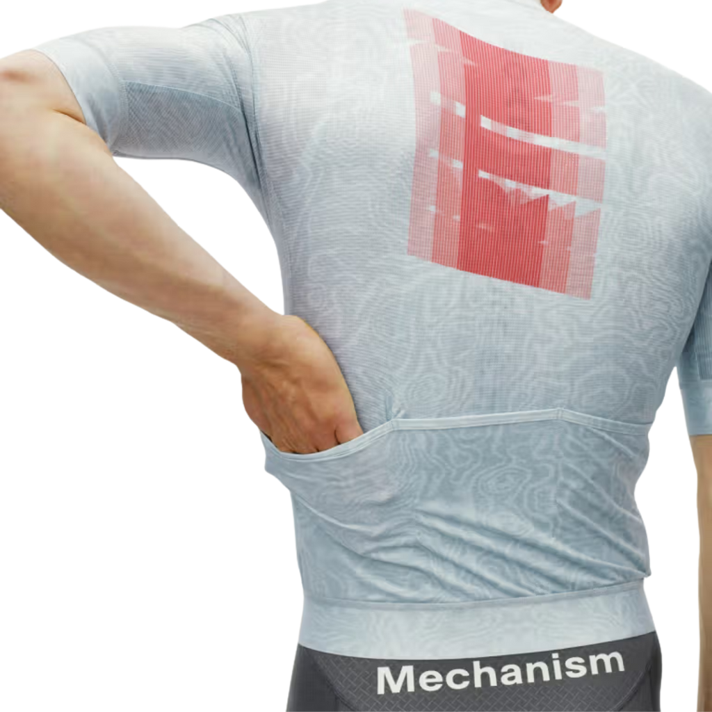 Pas Normal Studios Mechanism 2.0 Logo Jersey - "Road to Nowhere" Light Aqua