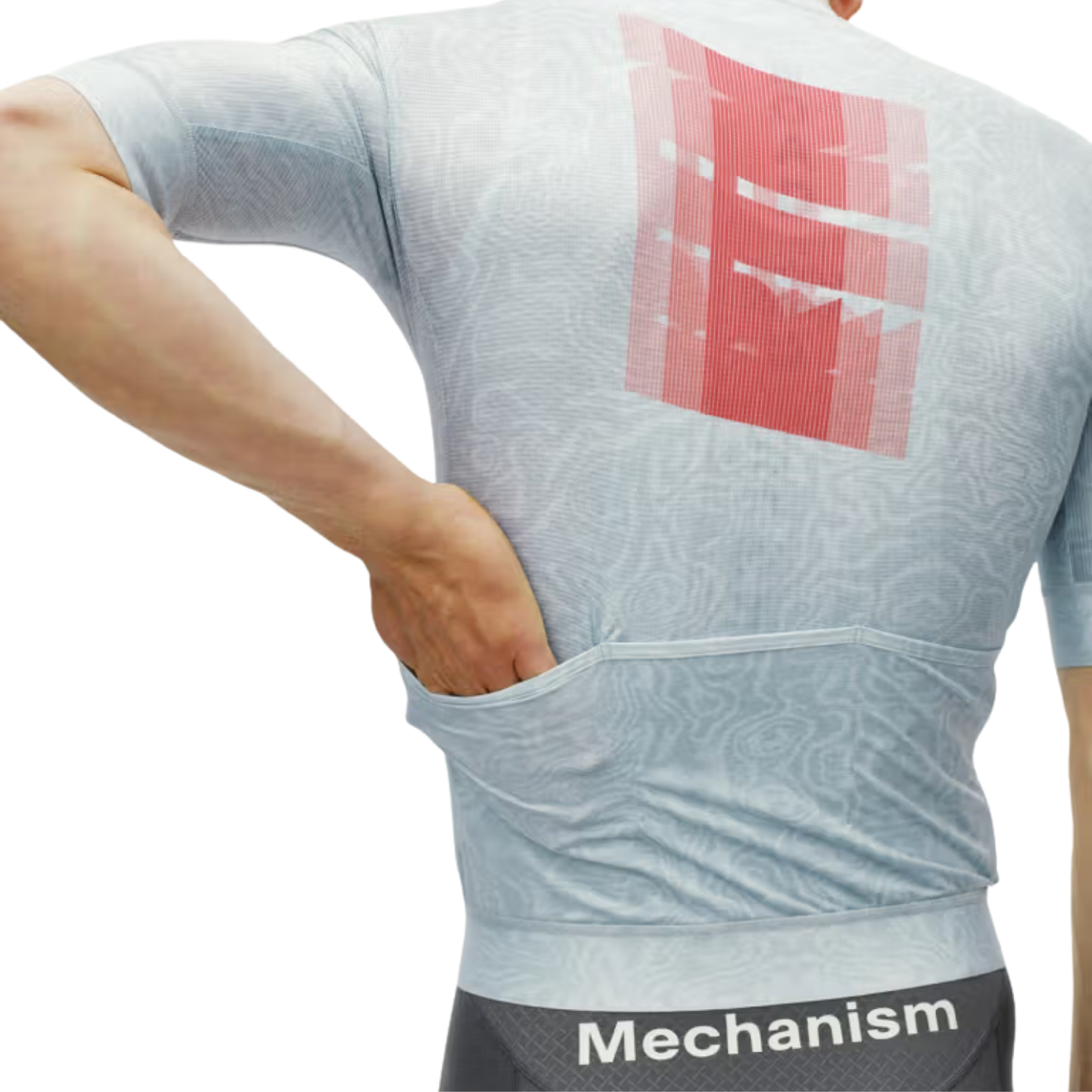 Pas Normal Studios Mechanism 2.0 Logo Jersey - "Road to Nowhere" Light Aqua