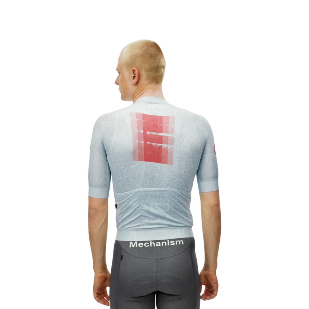 Pas Normal Studios Mechanism 2.0 Logo Jersey - "Road to Nowhere" Light Aqua