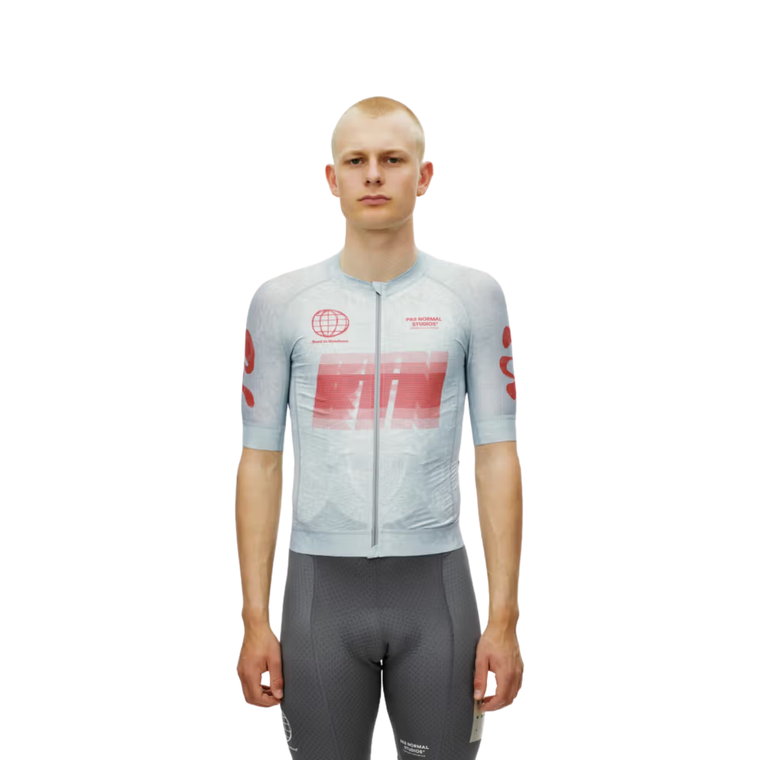 Pas Normal Studios Mechanism 2.0 Logo Jersey - "Road to Nowhere" Light Aqua