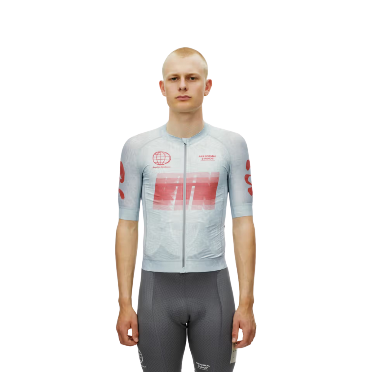 Pas Normal Studios Mechanism 2.0 Logo Jersey - "Road to Nowhere" Light Aqua