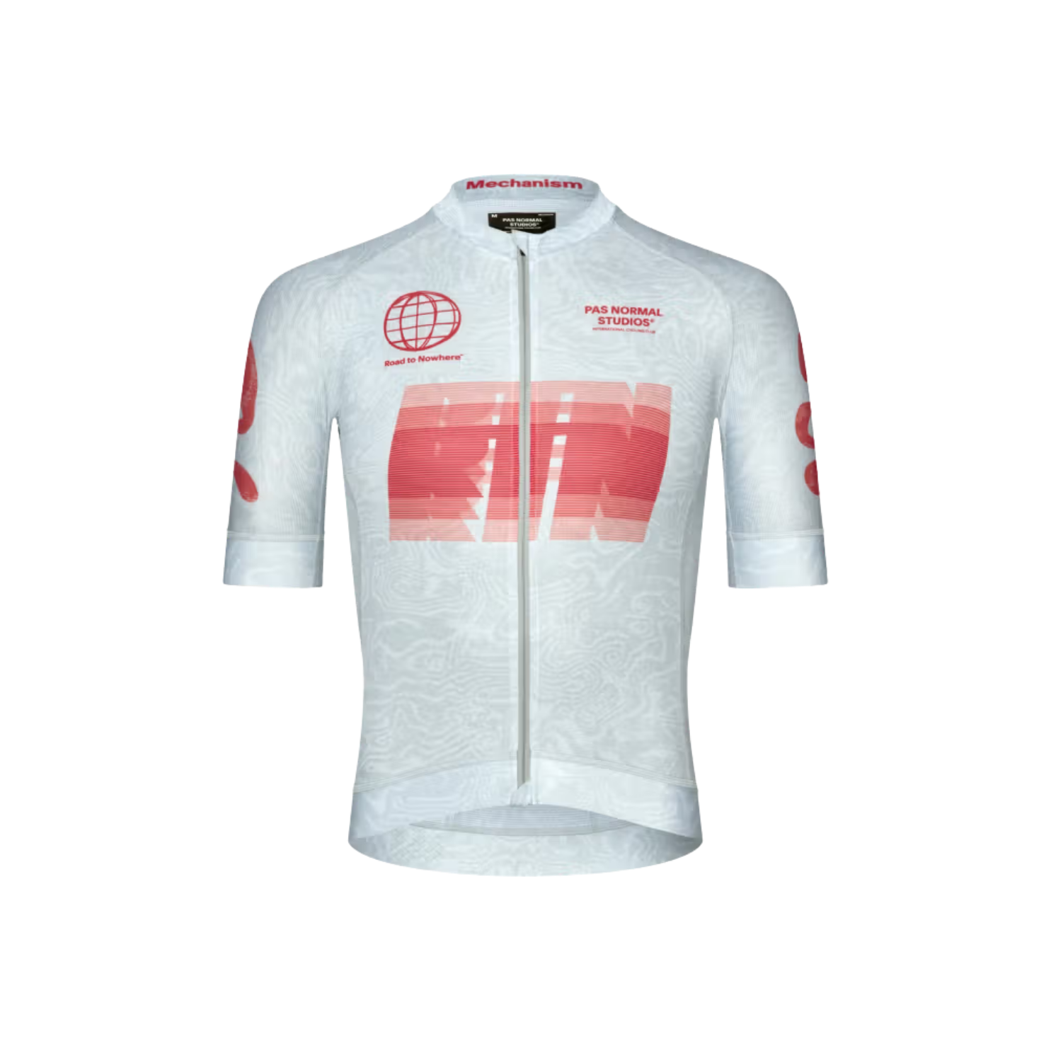 Pas Normal Studios Mechanism 2.0 Logo Jersey - "Road to Nowhere" Light Aqua