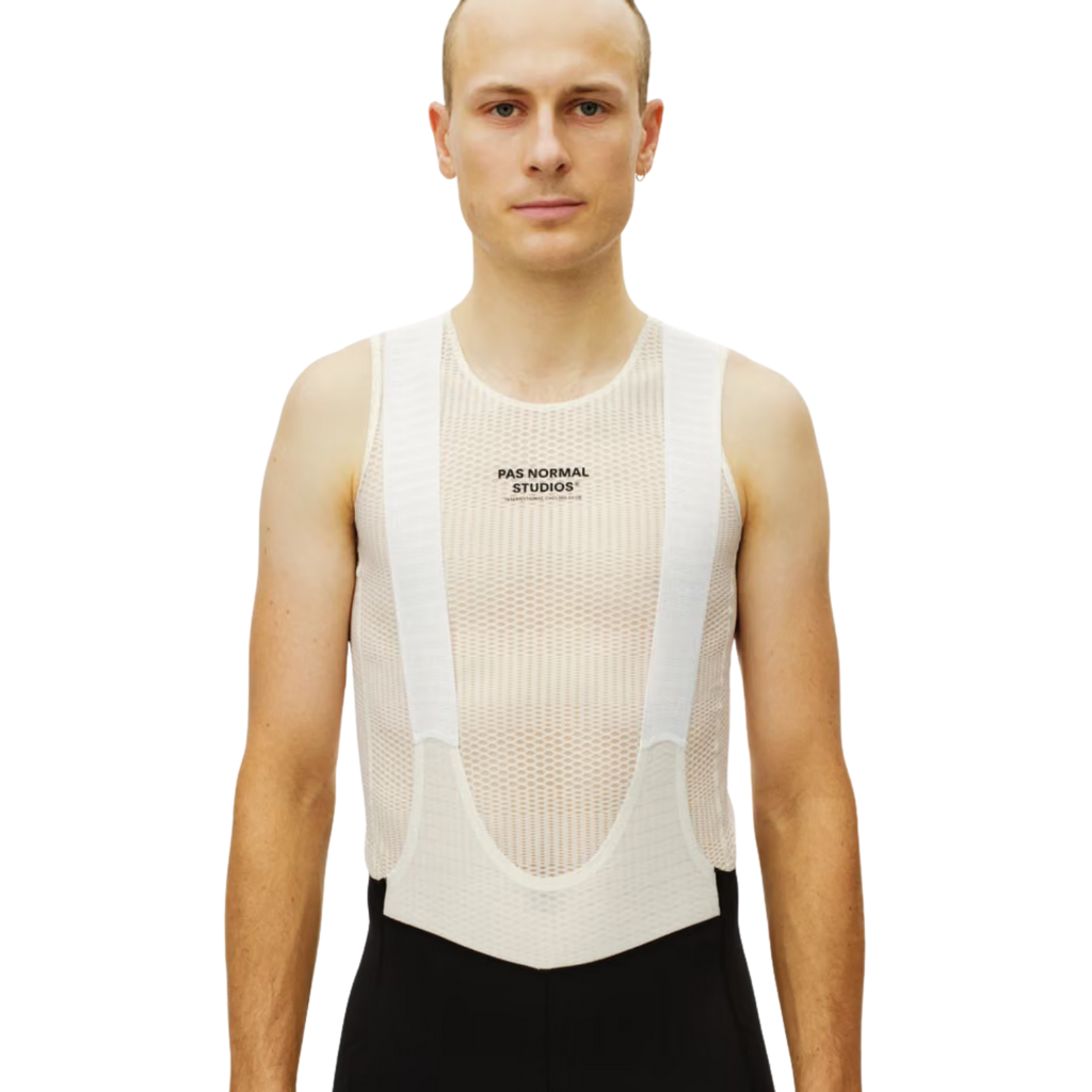 Pas Normal Studios Mechanism Pro Sleeveless Baselayer - White