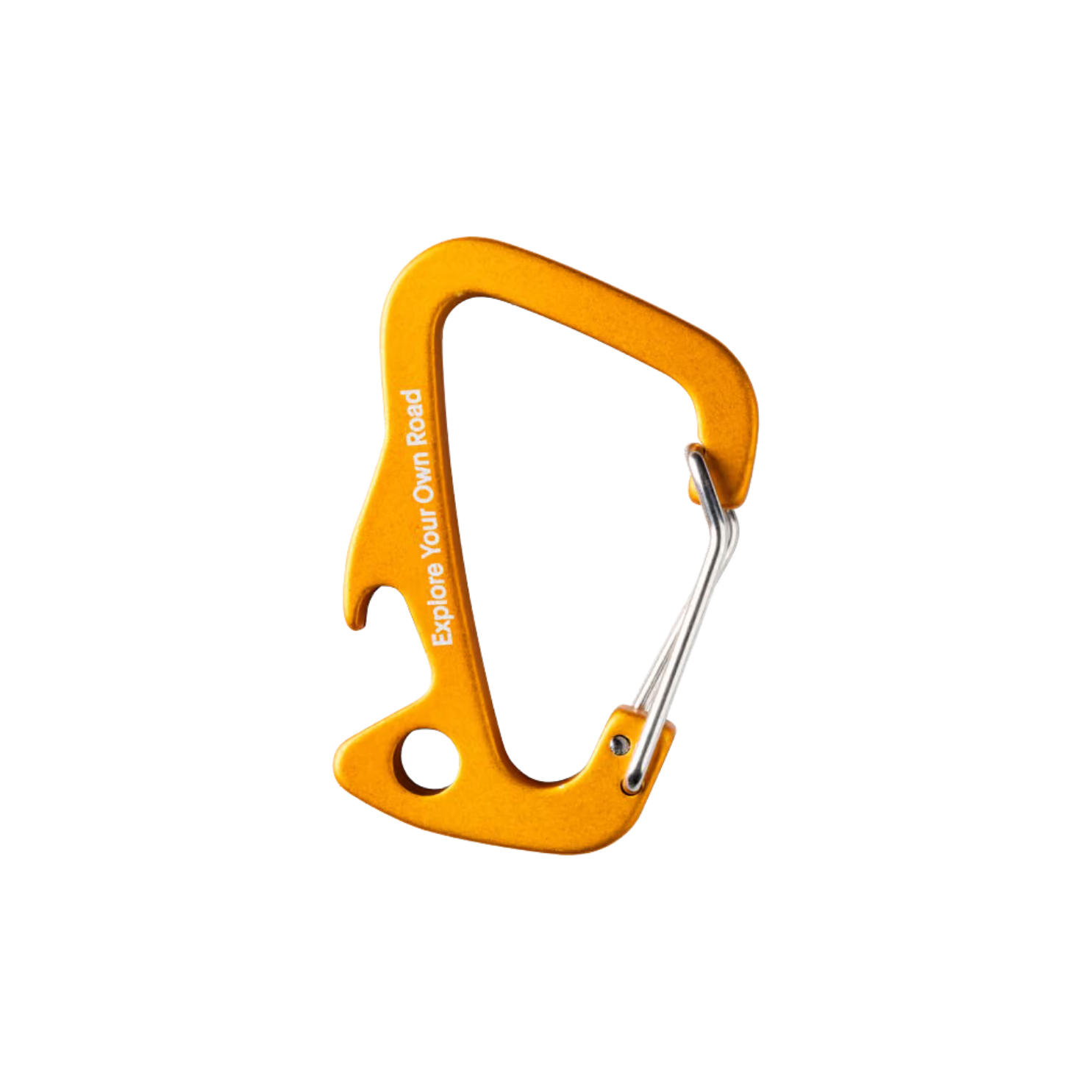 Pas Normal Studios Off-Race Branded Carabiner - Ochre
