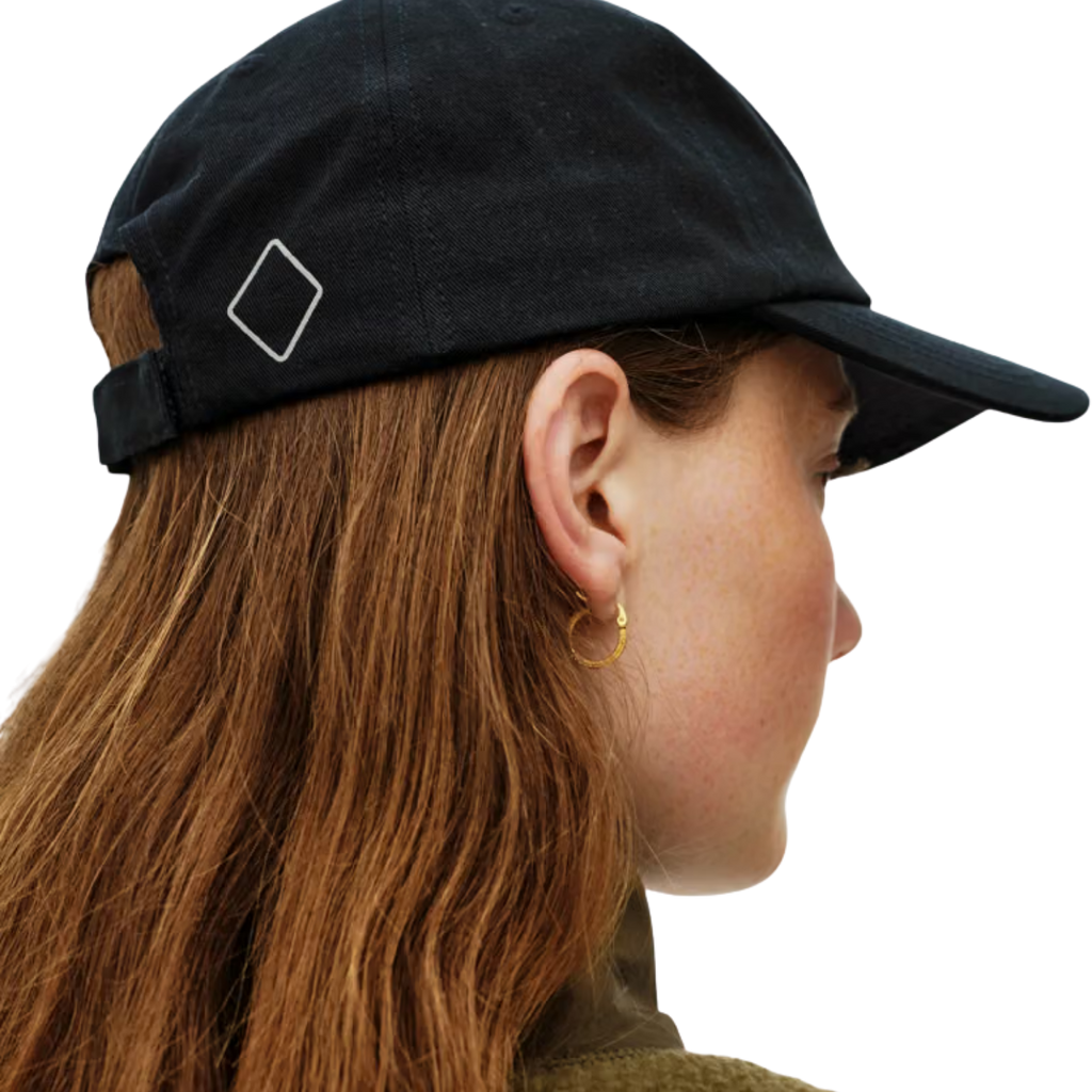 Pas Normal Studios Off-Race Cotton Cap - Black