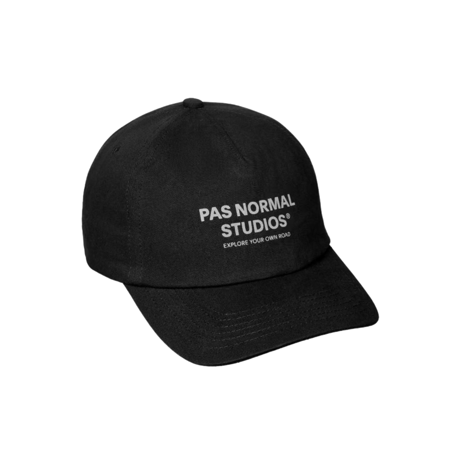 Pas Normal Studios Off-Race Cotton Cap - Black