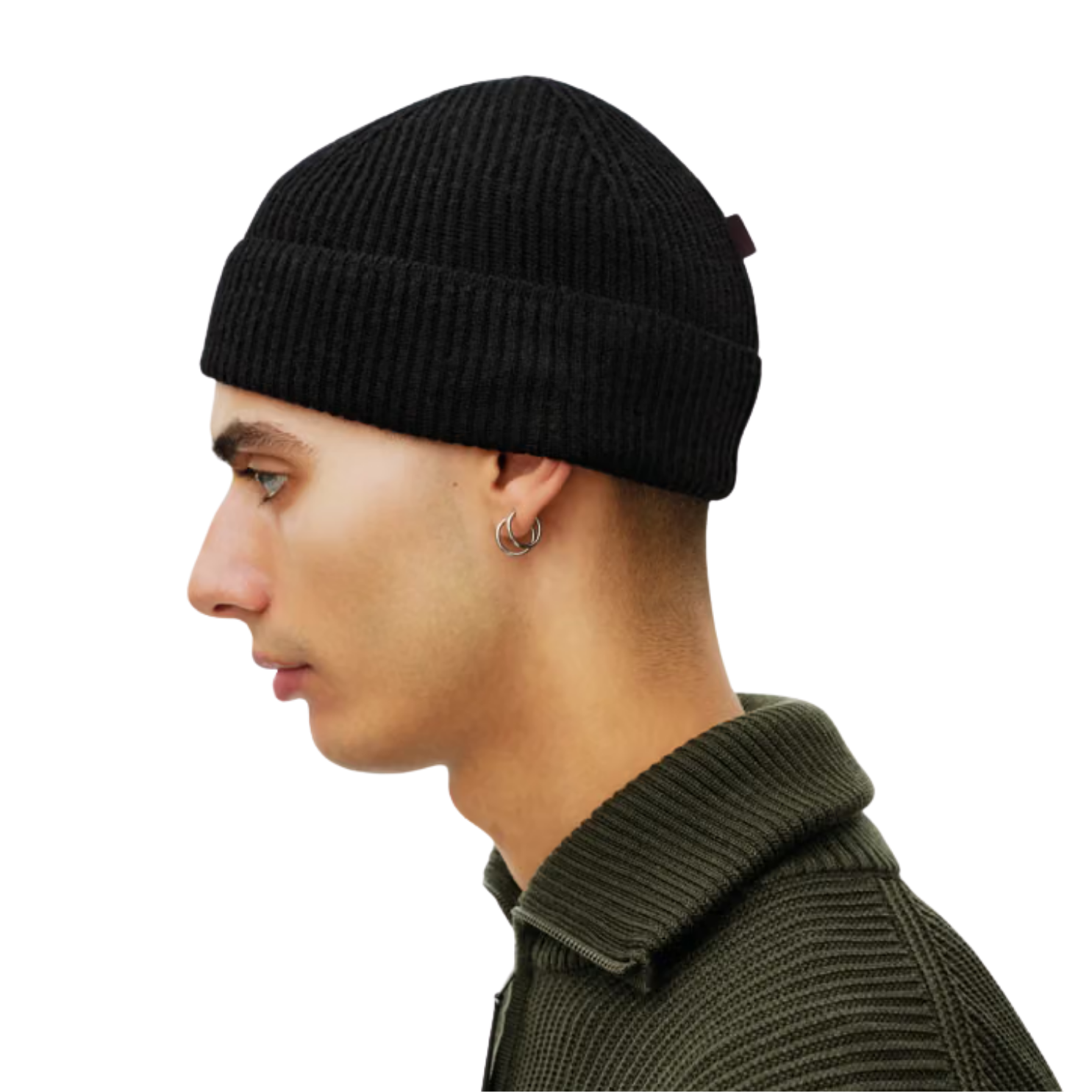 Pas Normal Studios Off-Race Merino Knit Beanie - Black