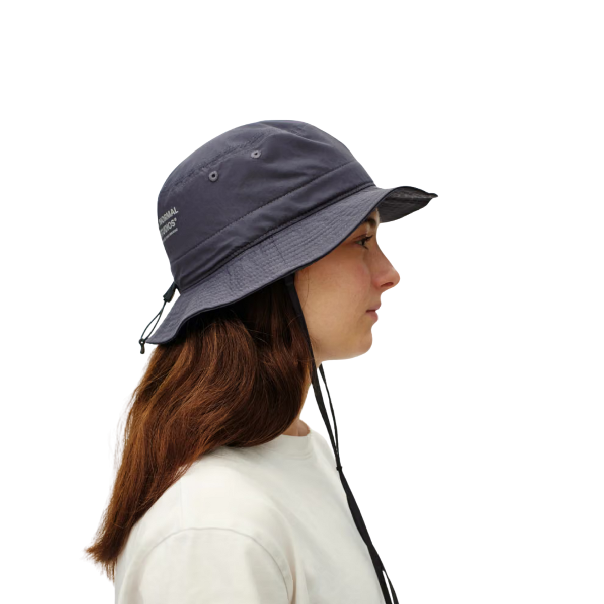Pas Normal Studios Off-Race Tech Bucket Hat - Steel