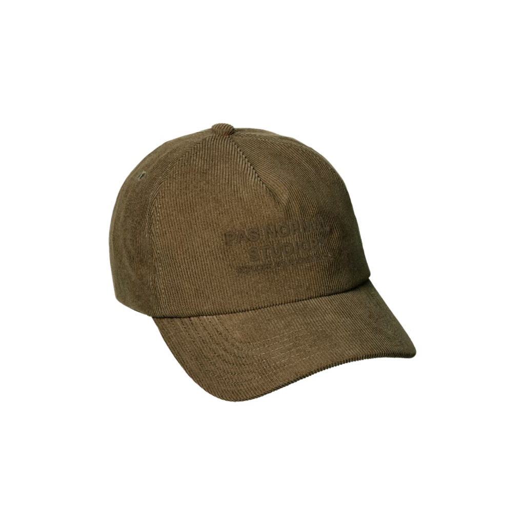 Pas Normal Studios Off-Race Tech Corduroy Cap - Deep Olive