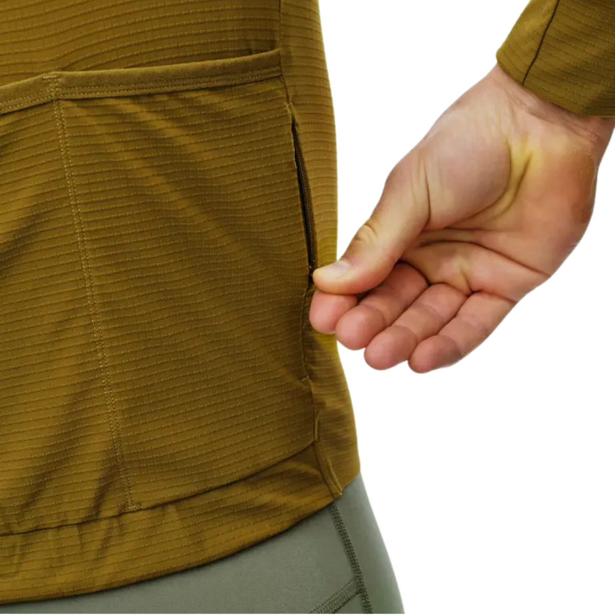 Pas Normal Studios PAS Mechanism Pro Long Sleeve Jersey - Khaki Green