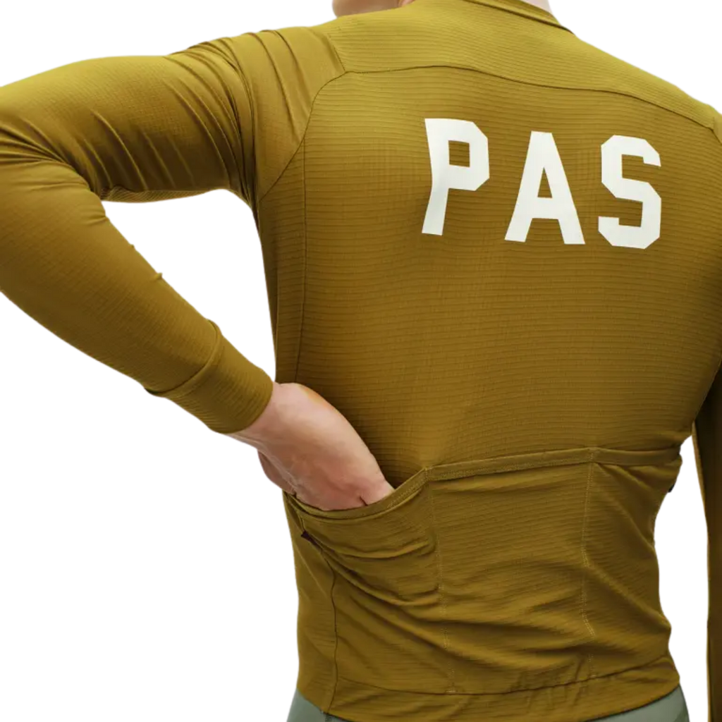 Pas Normal Studios PAS Mechanism Pro Long Sleeve Jersey - Khaki Green