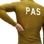 Pas Normal Studios PAS Mechanism Pro Long Sleeve Jersey - Khaki Green