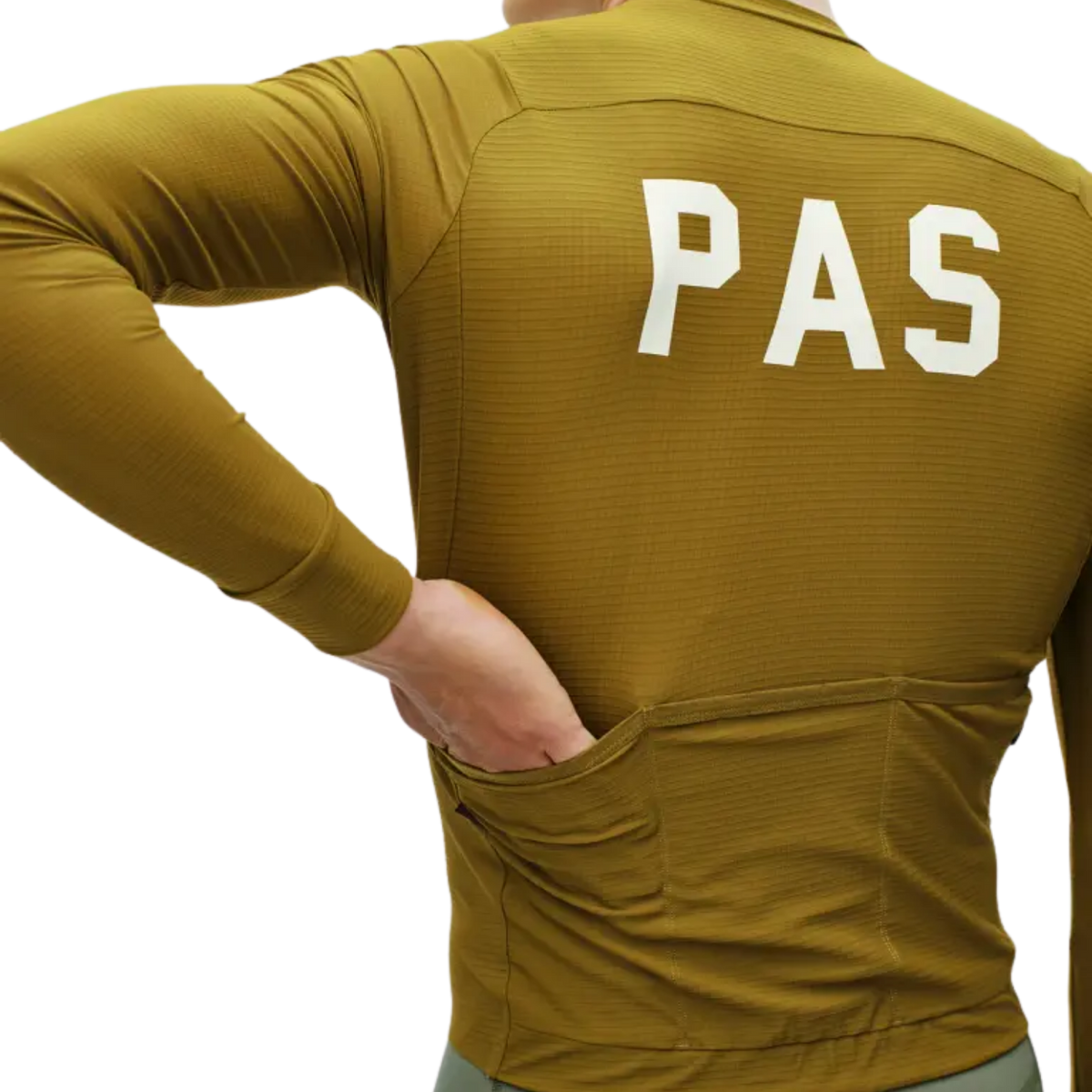 Pas Normal Studios PAS Mechanism Pro Long Sleeve Jersey - Khaki Green
