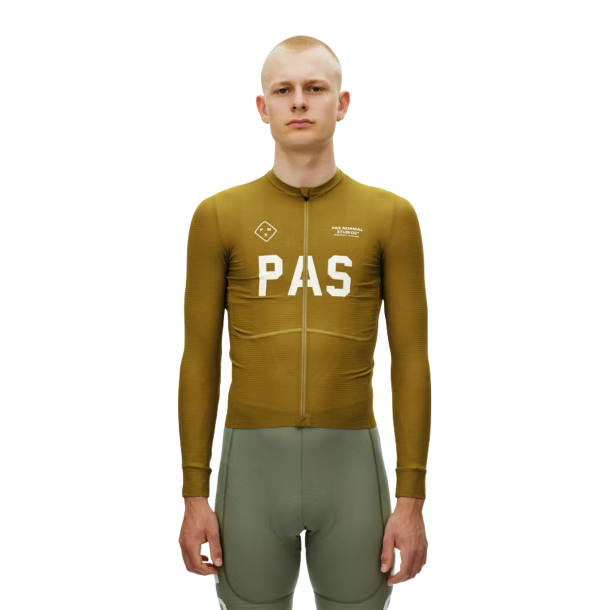 Pas Normal Studios PAS Mechanism Pro Long Sleeve Jersey - Khaki Green
