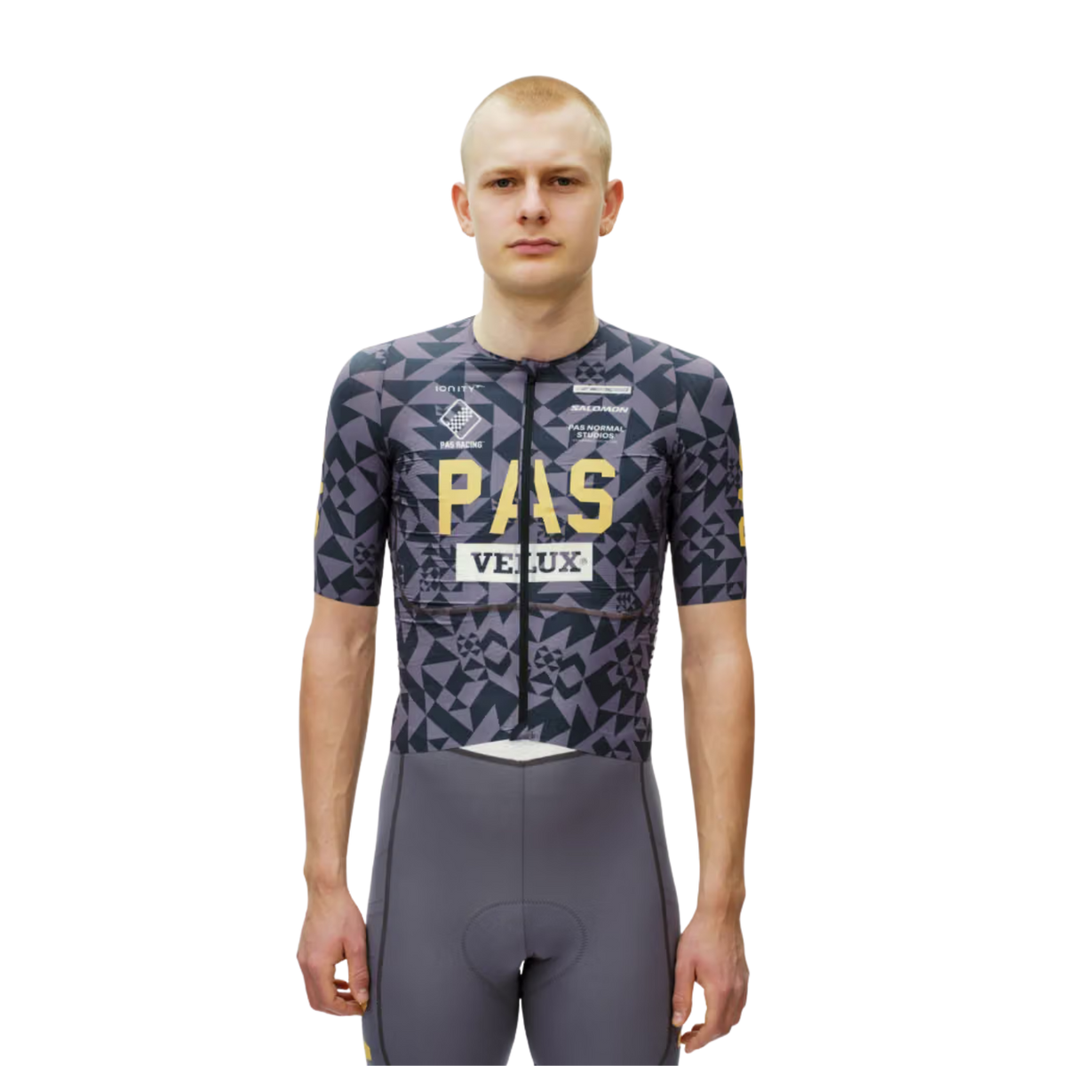 Pas Normal Studios PAS Racing Mechanism Pro Jersey - Origami Grey