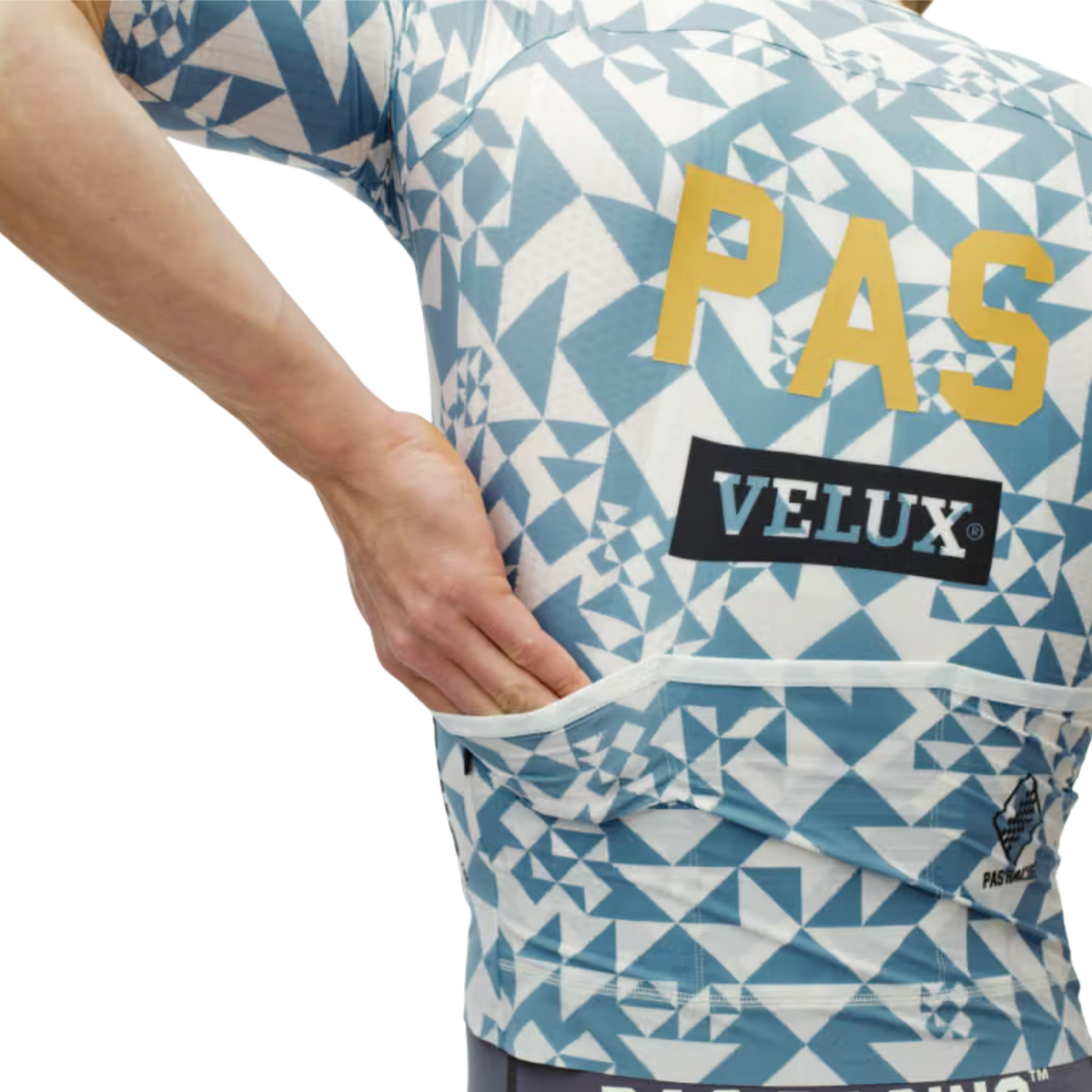 Pas Normal Studios PAS Racing Mechanism Pro Jersey - Origami Light Blue